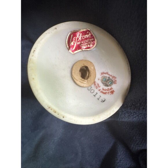 Lefton Salt & Pepper Shakers Hand- Painted Gold‎ Wheat Made In Japan Vintage - Picture 3 of 7